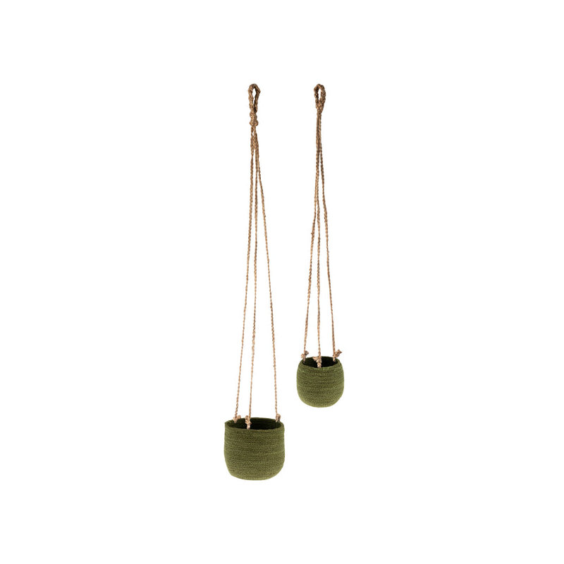 Paniers tissés suspendus