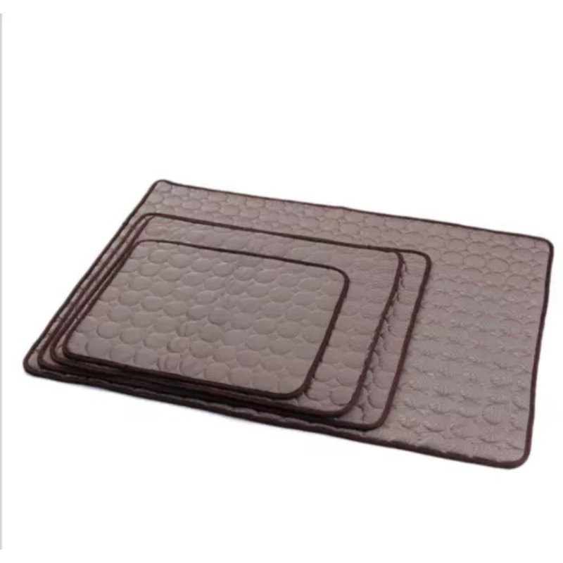 Tapis de refroidissement pour animaux de compagnie, Brun, H 1 po x l 24 po x P 19 po