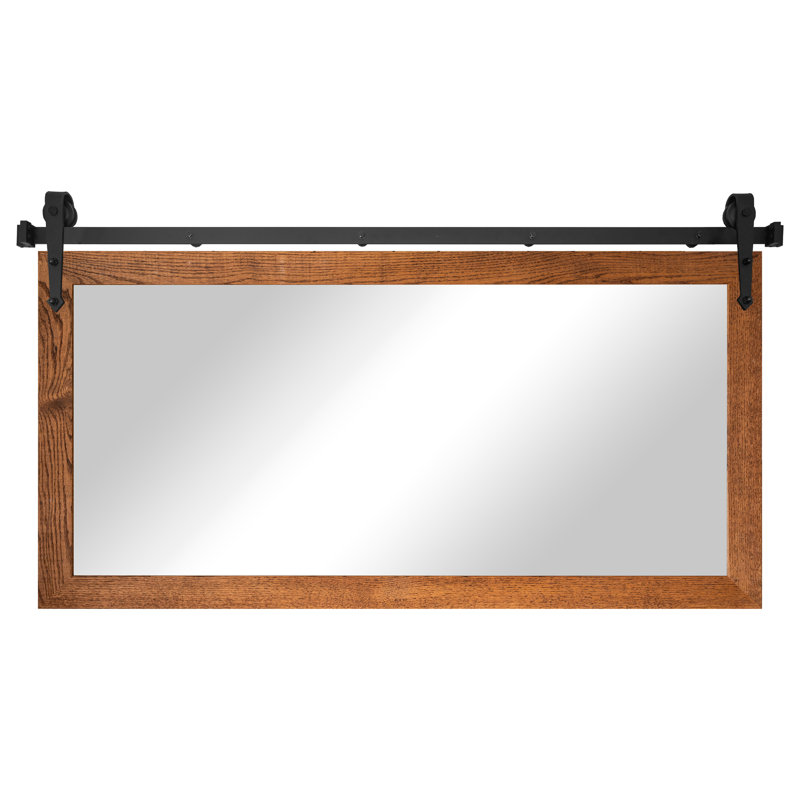 Miroir Manoil, 33 po x 58 po, Miel