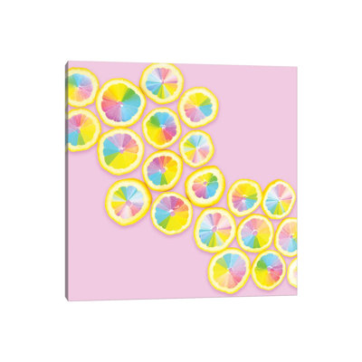 Wheel Citrus by Erin Summer - Print on Canvas