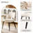 Upholstered Chenille Side Dining Chair（Set of 2）-135142673
