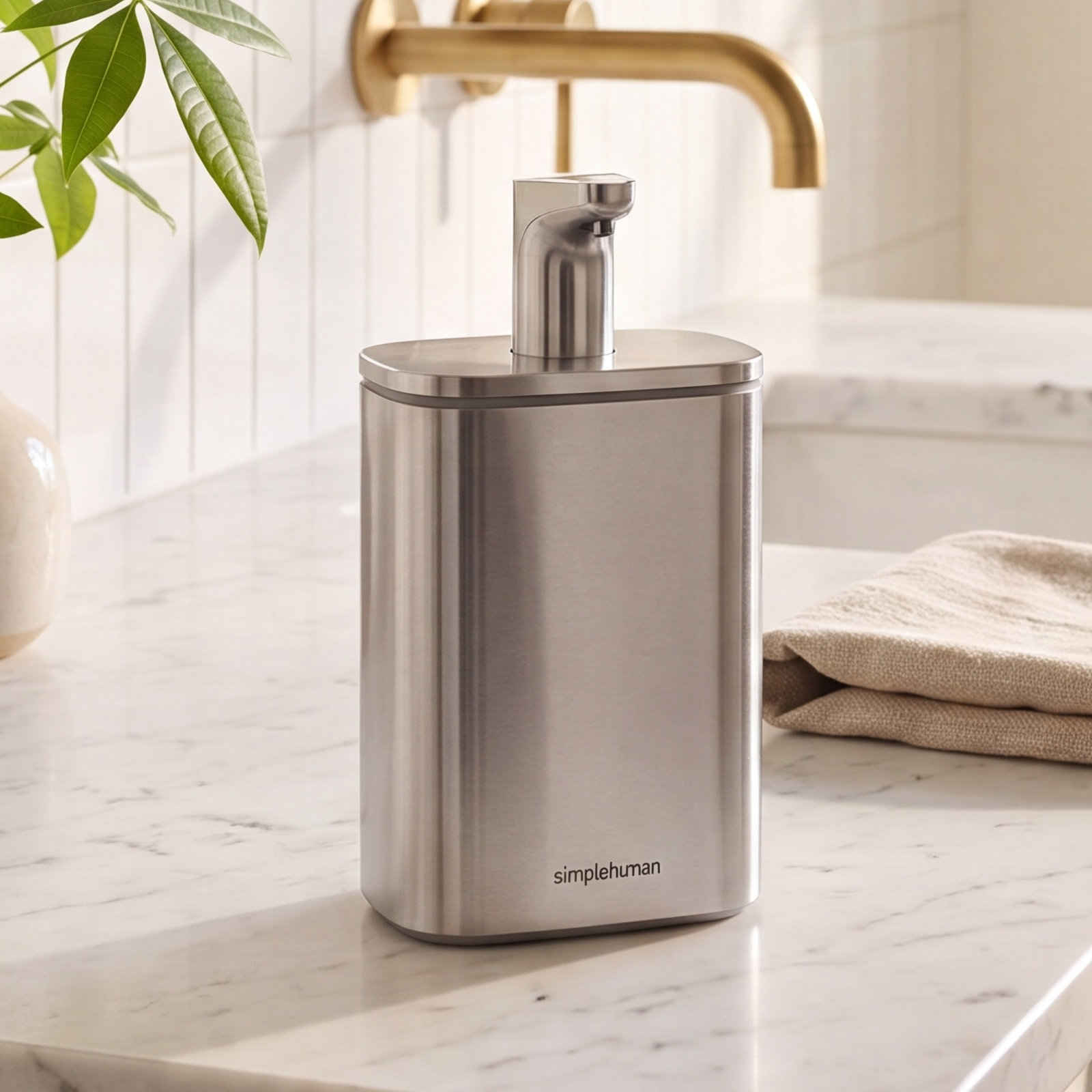 Pulse Stainless Steel Soap Dispenser
