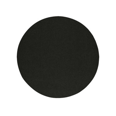 Tapis intérieur / extérieur noir tissé à la machine Estra