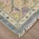 Karina Hand Knotted Wool Floral Area Rug in Blue/Beige