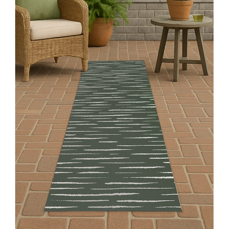 Lak Non-Slip Outdoor Rug, Runner 2'6" x 8'