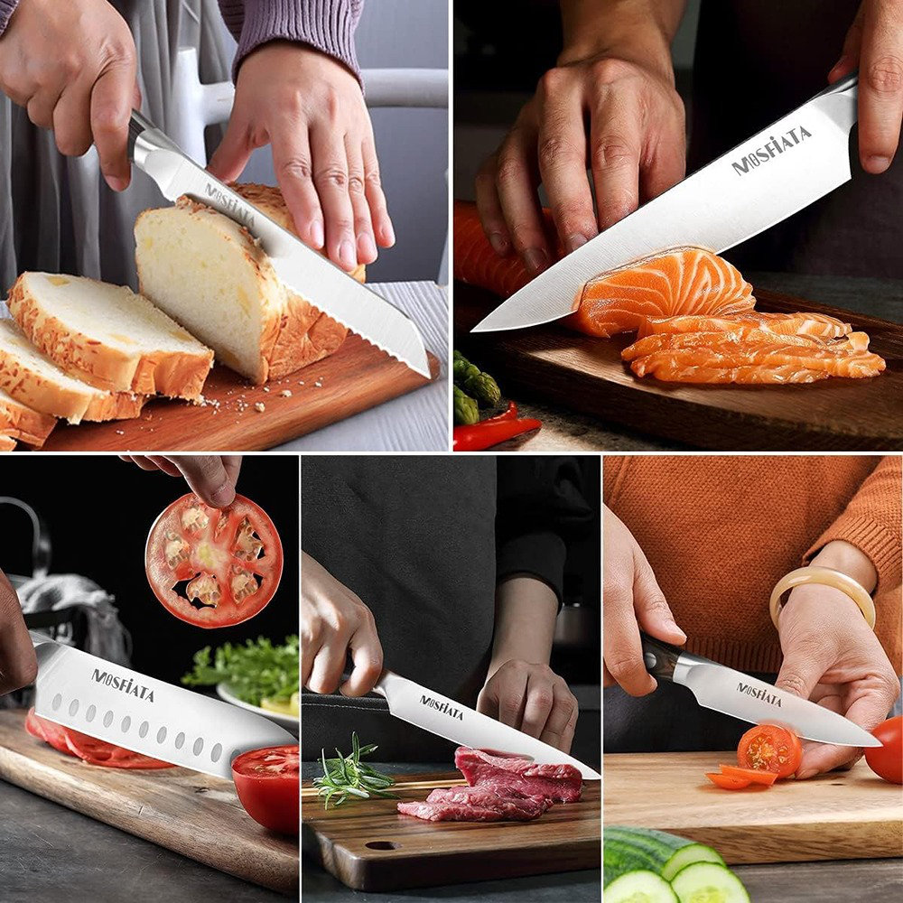 Mosfiata Knife Set Vs Farberware Knife Set 