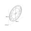 Beaver Creek Metal Wall Clock-55435638