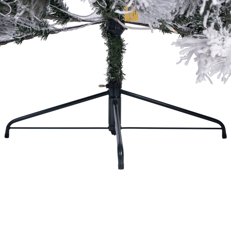 9' H Lighted Artificial Pine Christmas Tree