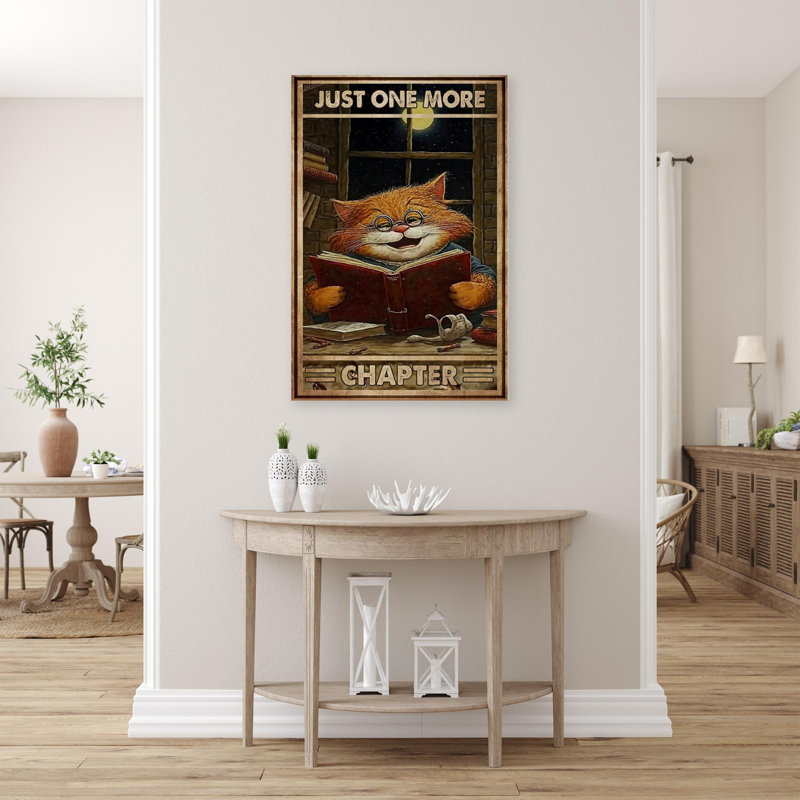 Just Just One More - 1 pièce, rectangle Just Just More, impression sur toile, H 36 po x l 24 po x P 1,25 po