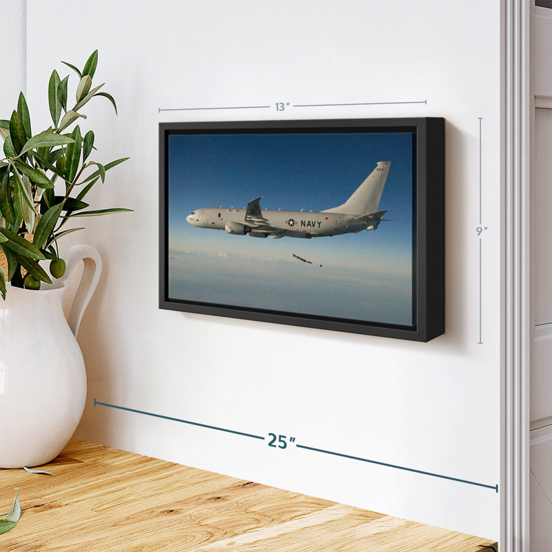" Boeing P-8 Poseidon Wall Art ", 9" H x 13" W