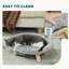 Canapé-lit surélevé pour chat avec housse lavable Cat