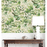 Tommy Bahama Windemere Floral 18' L x 20.5" W Peel and Stick Wallpaper Roll