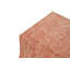 Hand-Knotted High-Quality Orange Area Rug