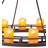 Rustic Lodge 12 - Light Wagon Wheel Chandelier