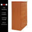 Commode à 5 tiroirs avec commode en bois de 31,5 pouces de largeur, tiroirs spacieux pour les vêtements, -116069019