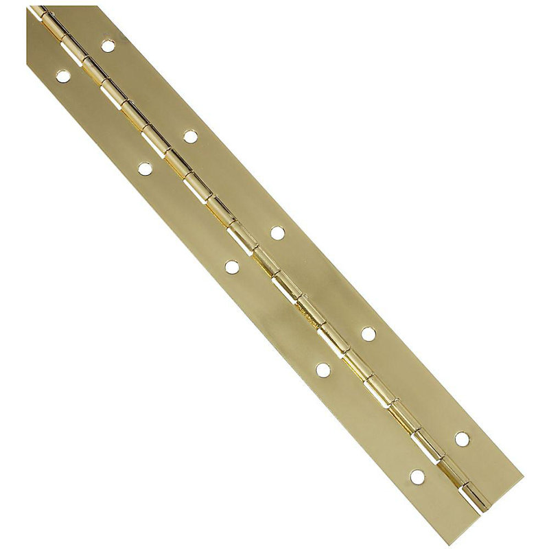 National Hardware - Continuous Hinge, Brass