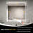 40" X 36" LED Bathroom Mirror With Dimmable Light Anti-Fog Lighted Vanity Mirror With 3 Color Modes, IP44 Waterproof Horizontal/Vertical Mount-1738328657