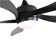 52" 5 - Blade Modern Ceiling Fan With Led Lights And Remote Control