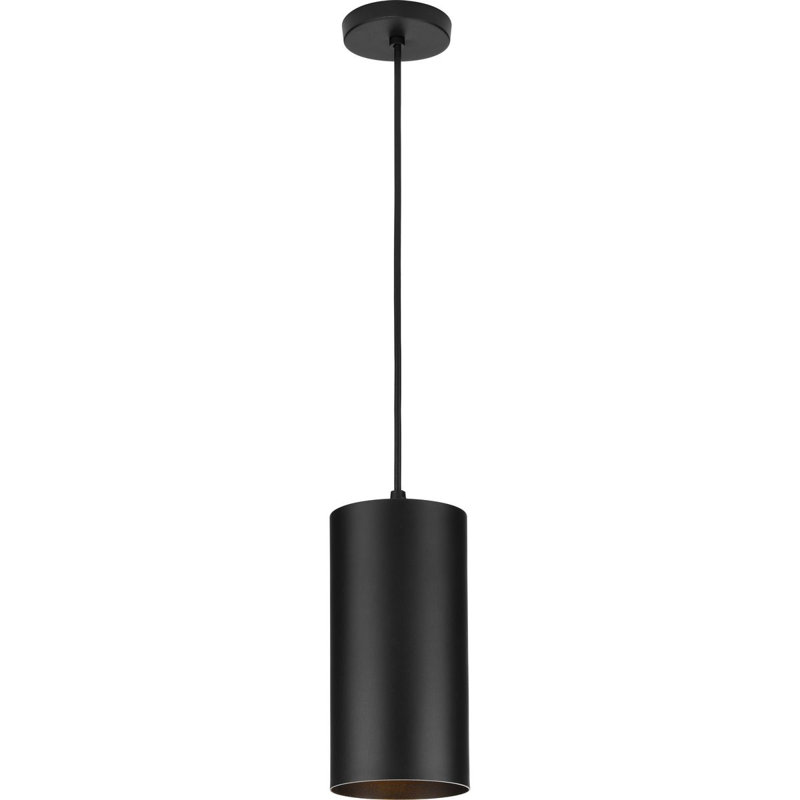 Jennette Outdoor Pendant, 132.8" H x 6" W x 6" D, 250, Black
