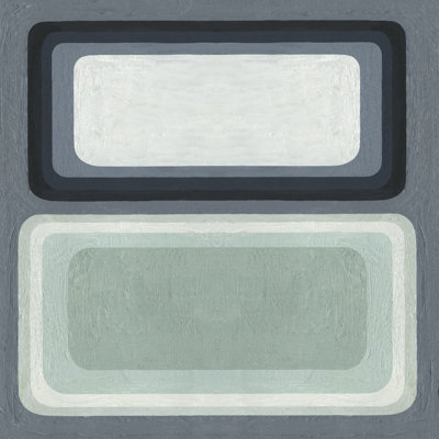 Reproduction d’art sur toile tendue « maritime color field i » par emma scarvey