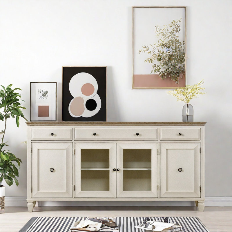 Buffet minimaliste multifonctionnel
