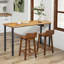 Itsuko  Wood 24.5'' Counter Stool-873919031