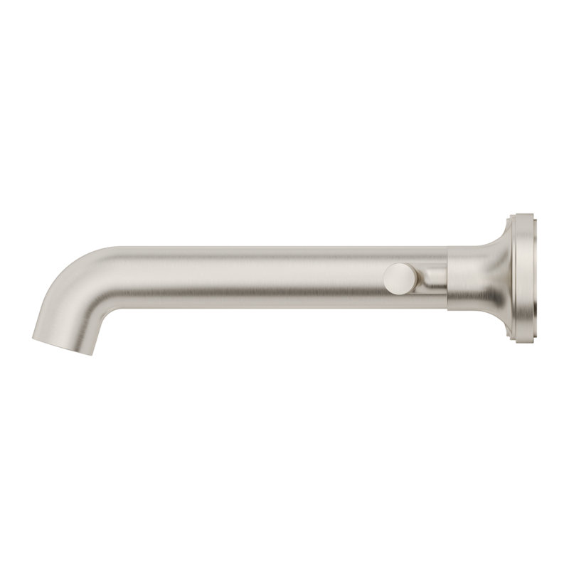 Robinet de salle de bain mural Tenet, Nickel brossé