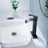 Waterfall Spout Bathroom Sink Single Handle Faucet With Pop-Up Drain (No Overflow)-118543650