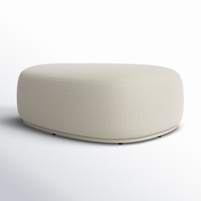 Adna 44'' Triangular Upholstered Ottoman