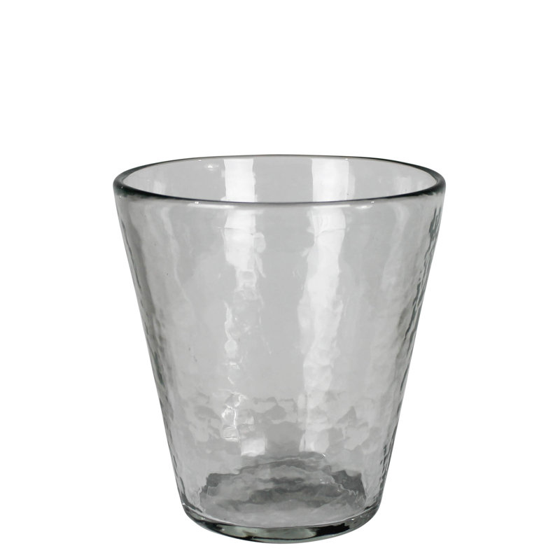 Rippled Vase, Glass - Sm
