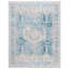 Tapis bleu / doré Qumin-1378842857