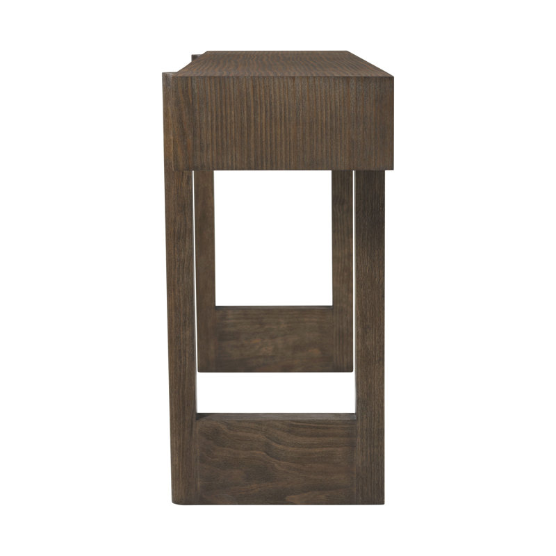 Urbane Console Table, 32" H x 60" W x 15.75" D, Campfire