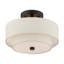 Plafonnier semi-encastré 2 lumières Jorgan-963476823