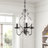 Astika 3 - Light Candle Style Classic Chandelier