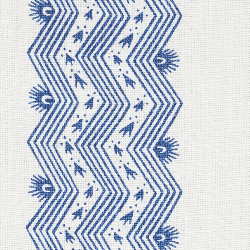 Tissu à rayures Nauset, Indigo