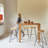 Eden Oak Solid Wood Dining Table-114412357