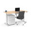 Bureau à hauteur fixe Raise-106736032-106736033