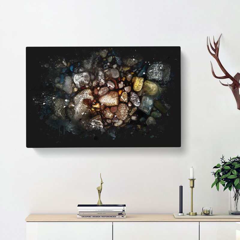 Rocks - Wrapped Canvas, 40cm H x 60cm W x 3cm D