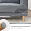 Canapé modulaire rembourré 2 pièces en L 84 po 2 pièces-1673355190