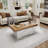 Rectangular Rustic Wood Coffee Table-541033957