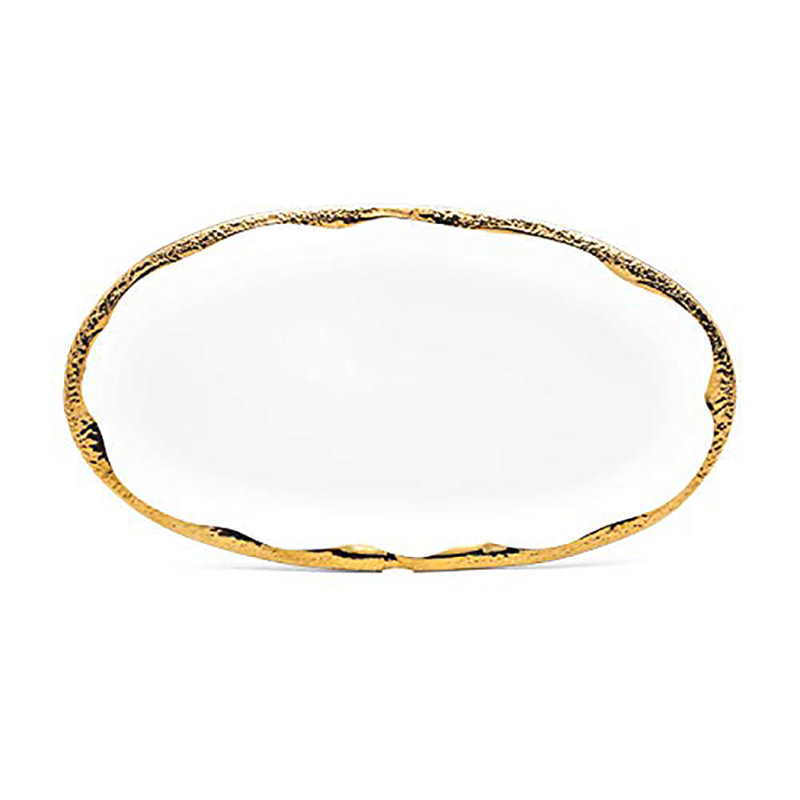Geir 14" Bone China Dinner Plate