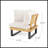 SEBASTIAN CORNER CHAIR+COFFEE TABLE