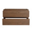 '' Wall-mounted Bathroom Vanity With Resin Sink, Two Soft-close Drawers, Kd Package, Modern Design