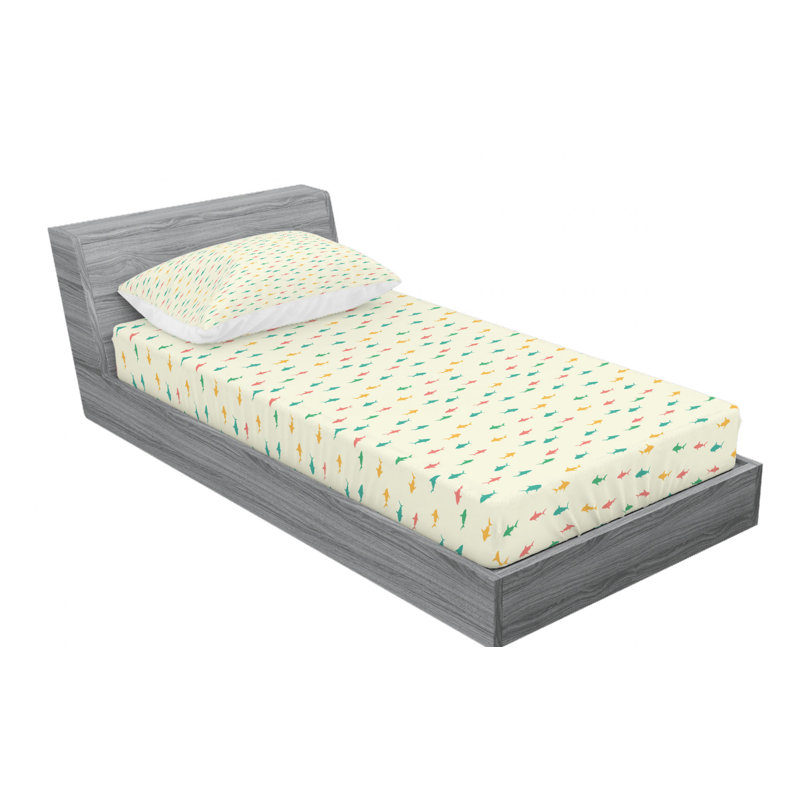 Microfiber Sheet Set, Twin XL Sheet Set with Fitted Sheet
