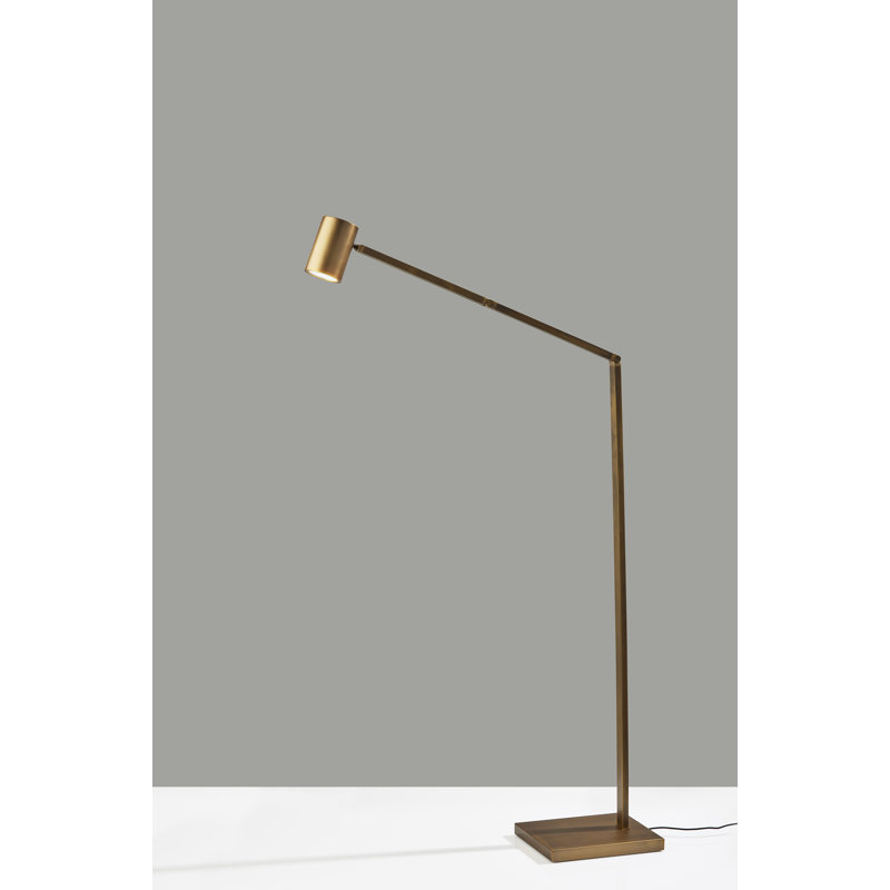 Cardie 48'' LED Task Floor Lamp, Bronze Finish