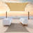 Colourtree Sun Shade Sail Rectangle Canopy Fabric Cloth Screen, Water Permeable & UV Block UPF50-54246436-92473866