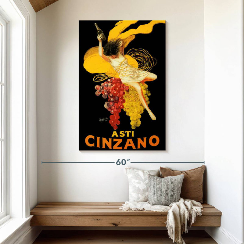 Yarlin Asti Cinzano, H 48 po x l 32 po