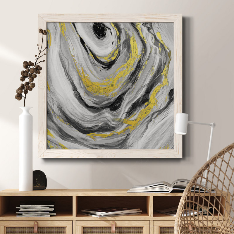 Transparent Opposites II - cadre photo, impression sur toile, H 20 po x l 20 po x P 1,5 po, Cadre blanc