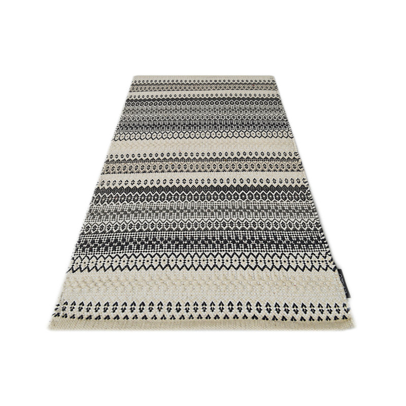 Saffron Geometric Hand Woven Area Rug, Rectangle 120 x 170cm