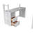 Space-saving Loft Bed Solid Wood Modern Style Ideal For Compact Spaces